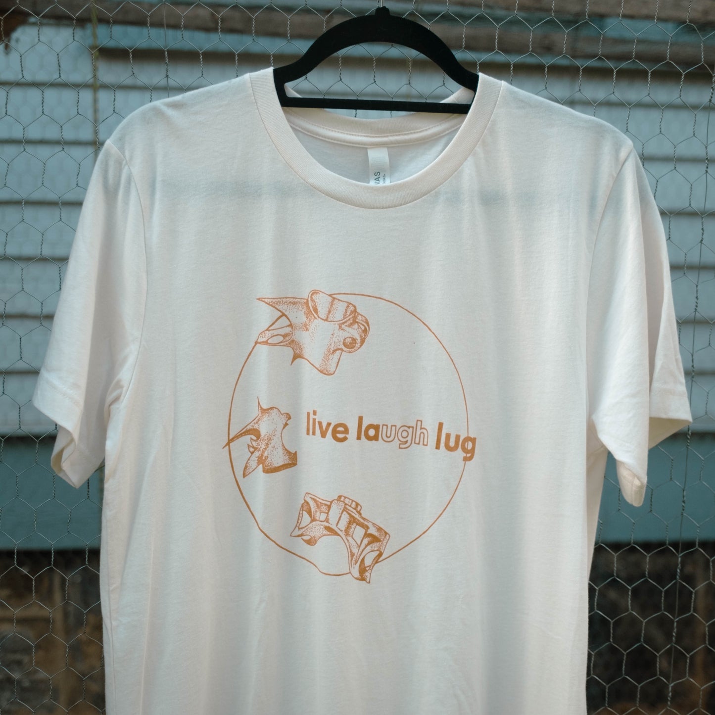 LIVE LAUGH LUG - white medium