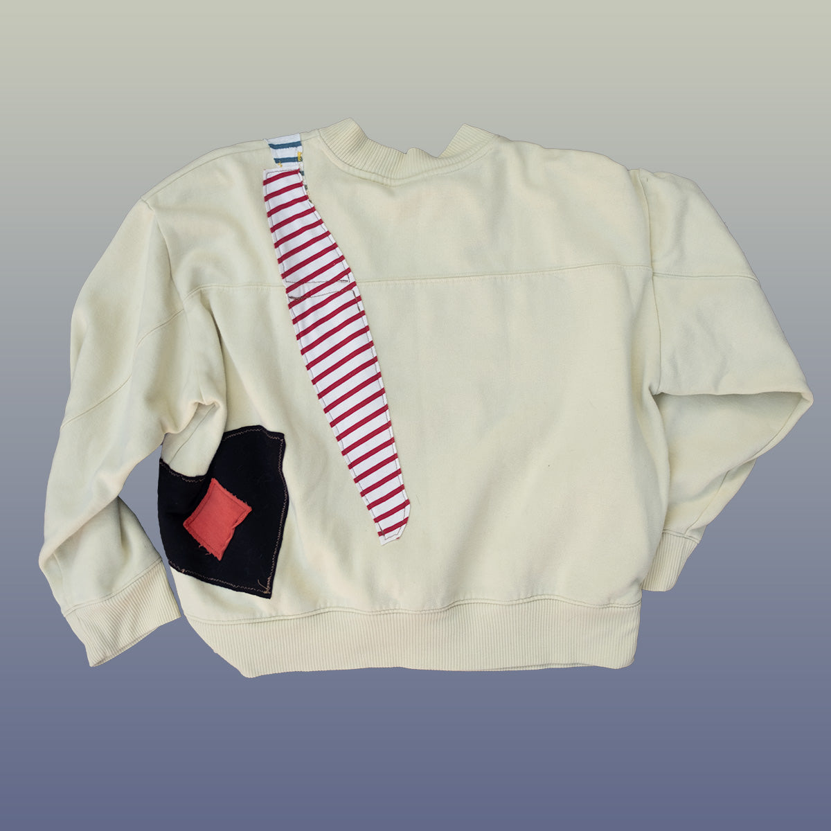 Scrap Fabric Sweatshirt No3 (XL)