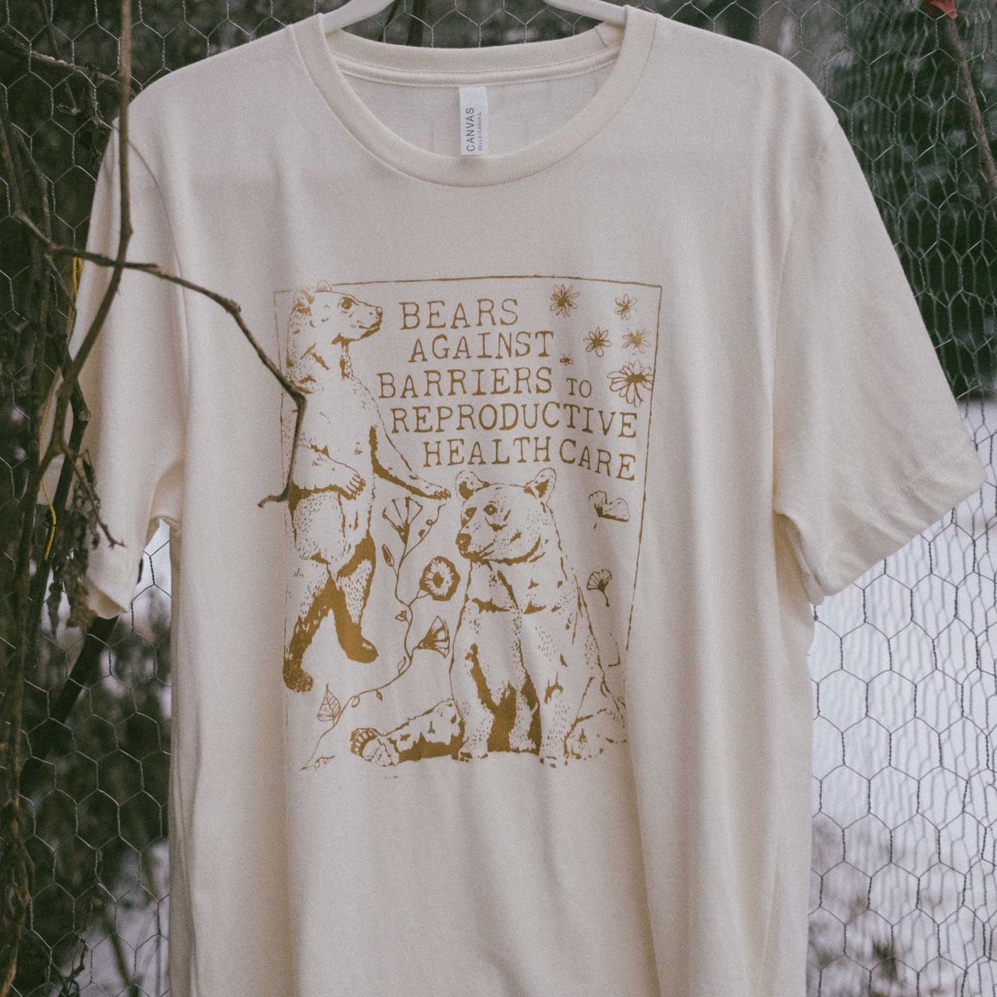 BEARS AGAINST BARRIERS - medium natural