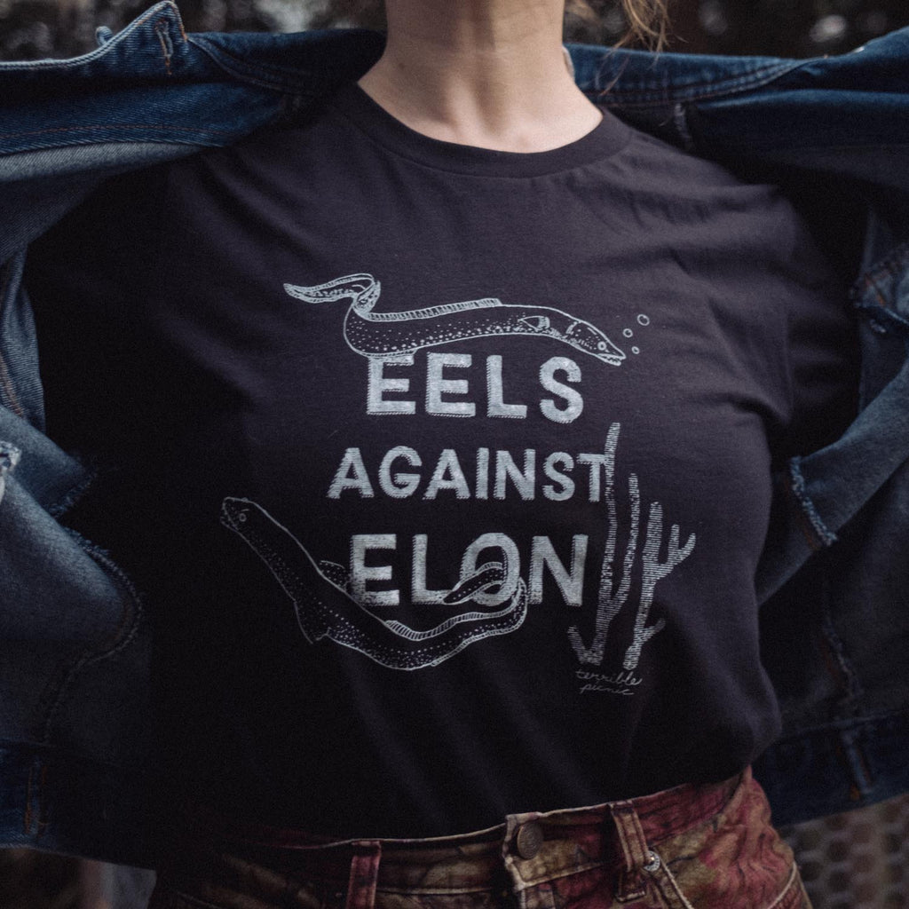 EELS AGAINST ELON TEE