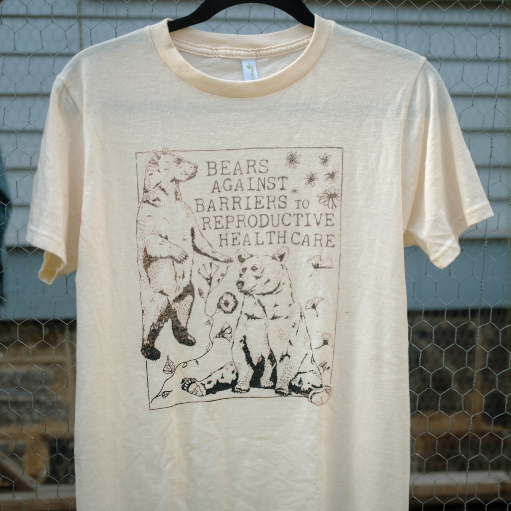 BEARS AGAINST BARRIERS - small organic cotton