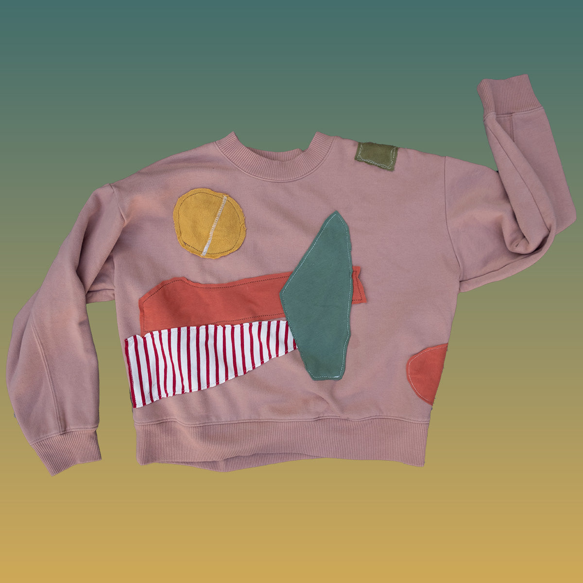 Scrap Fabric Sweatshirt No1 (large)