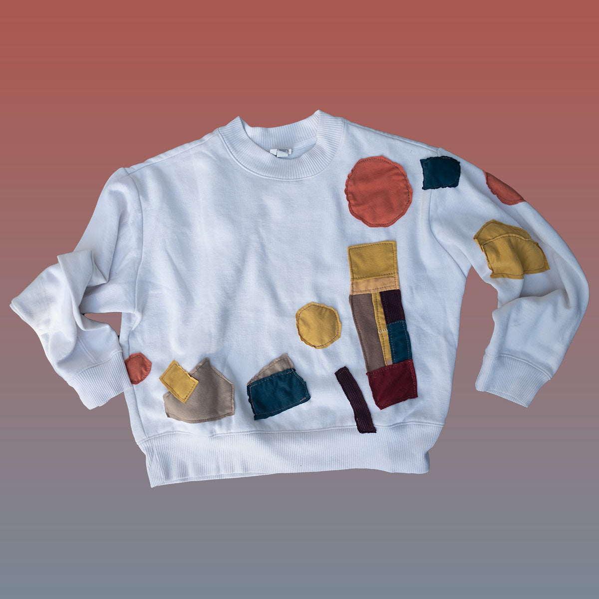 Scrap Fabric Sweatshirt No6 (small)