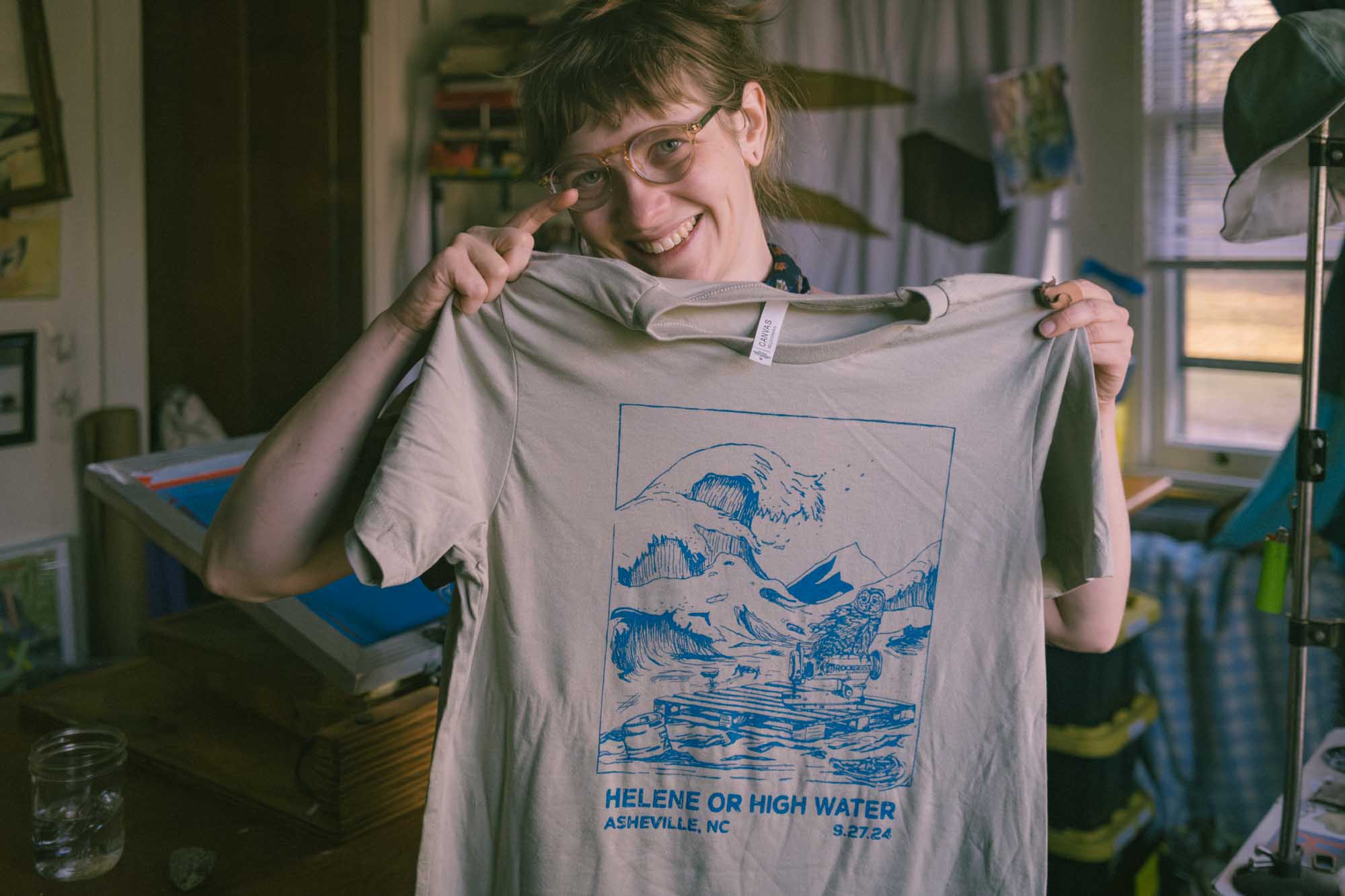 HELENE OR HIGH WATER HURRICANE RELIEF TEE